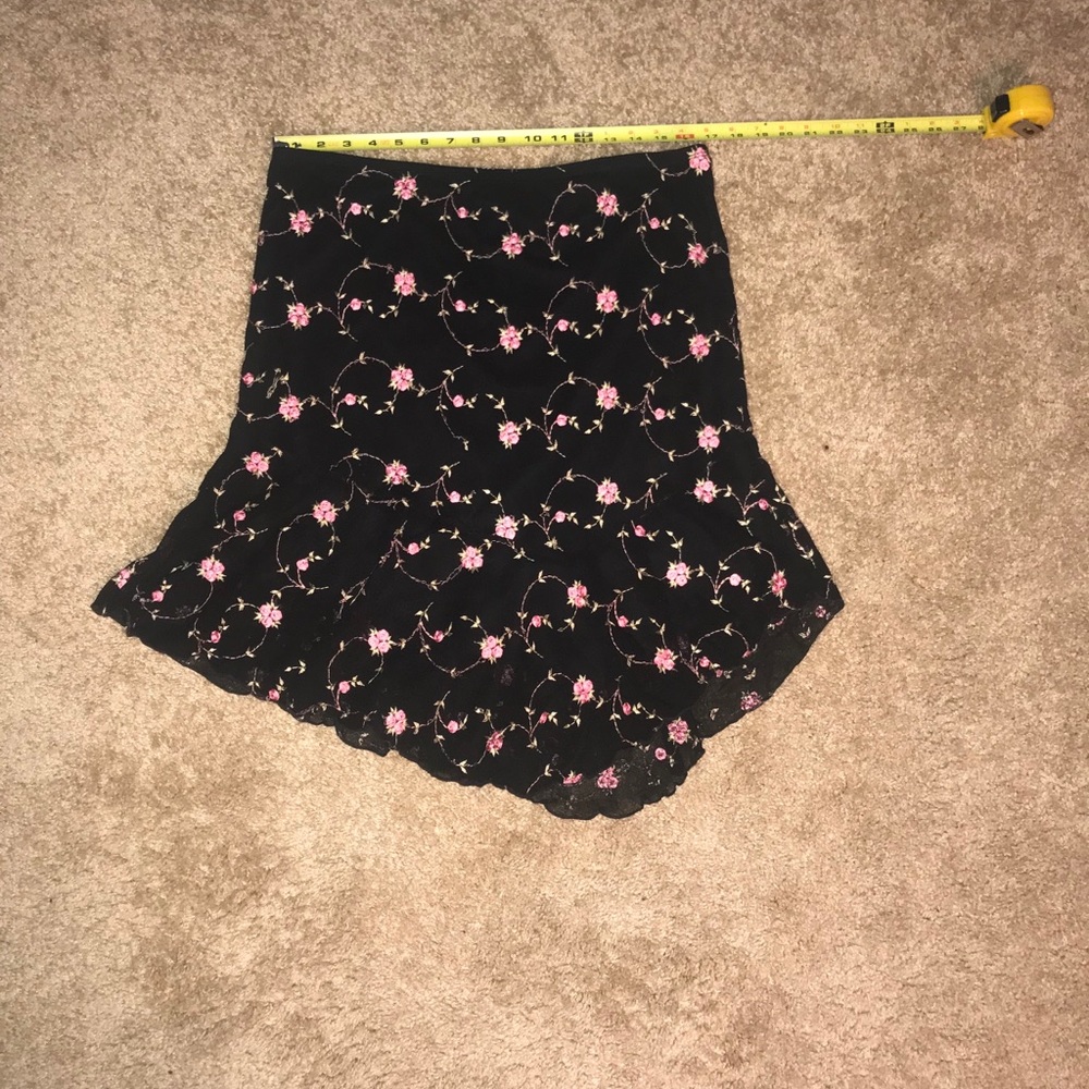 Vintage Pink Rose Skirt